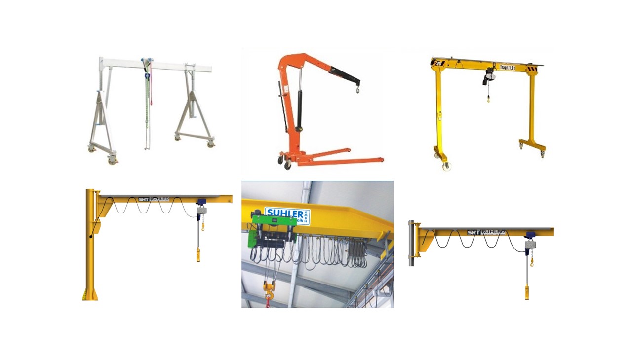 Krane  - Produktkategorie bei SHT Hebetechnik