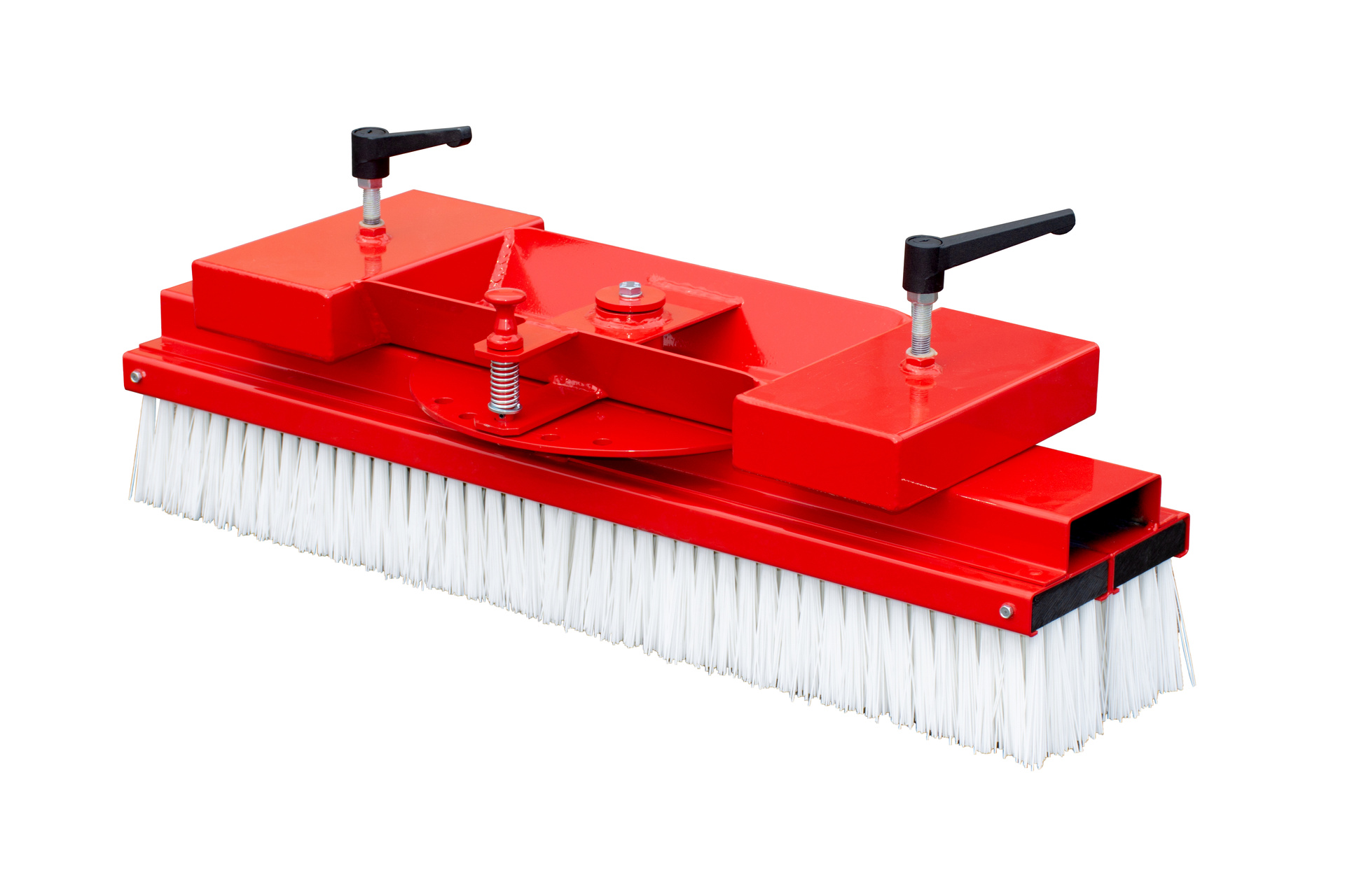 Gabelstapler-Kehrbesen Typ SKB RAL 3000 Feuerrot