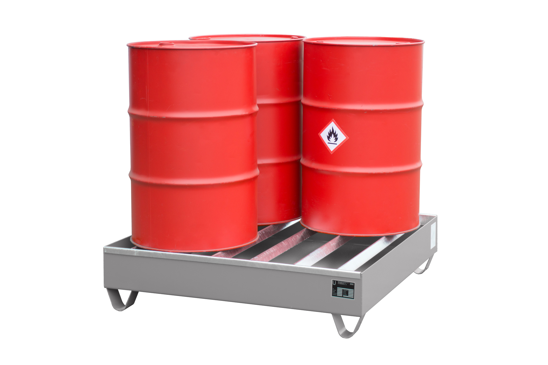 Profilwanne Typ PW RAL 7005 Mausgrau