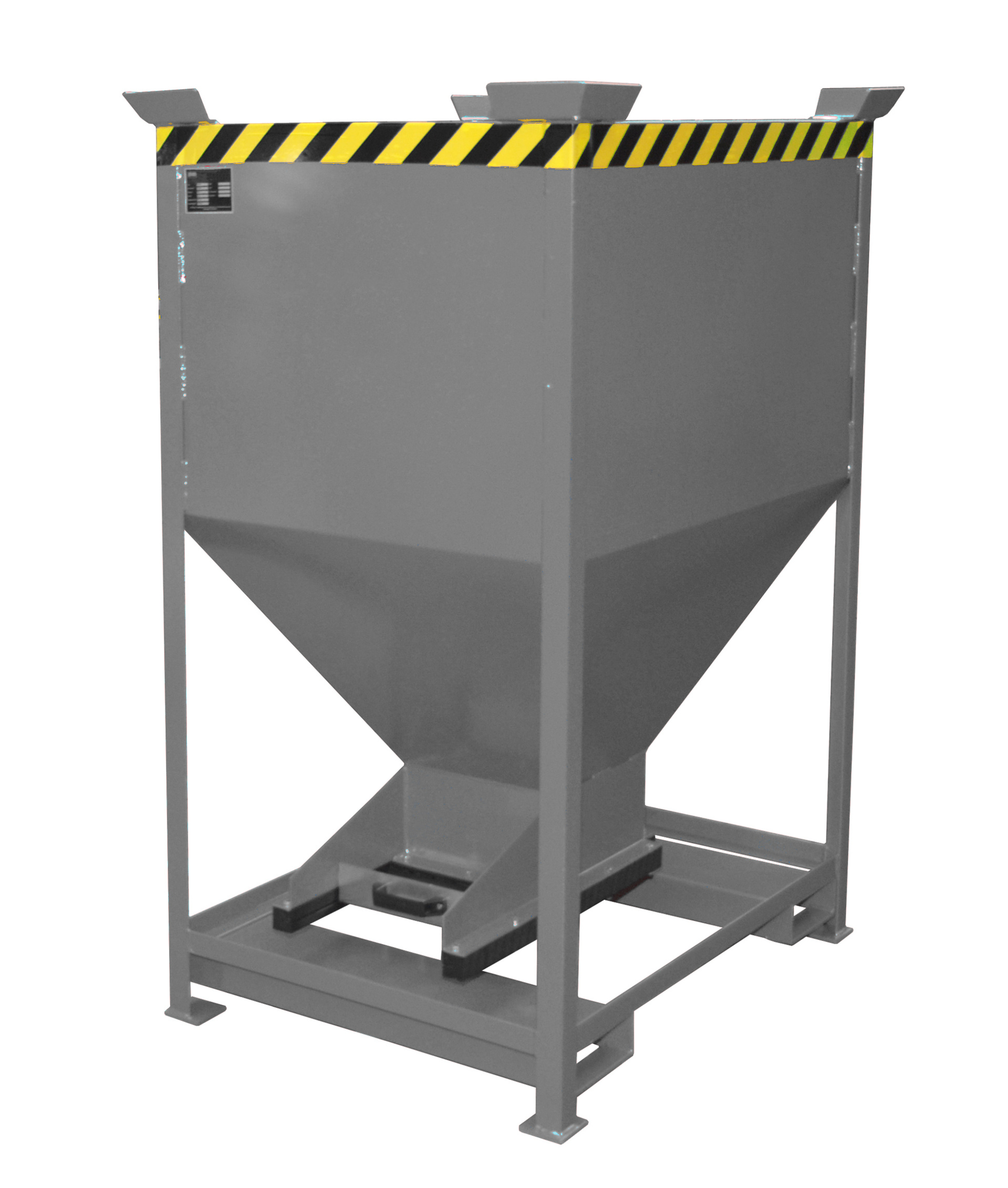 Silobehälter Typ SG-D RAL 7005 Mausgrau