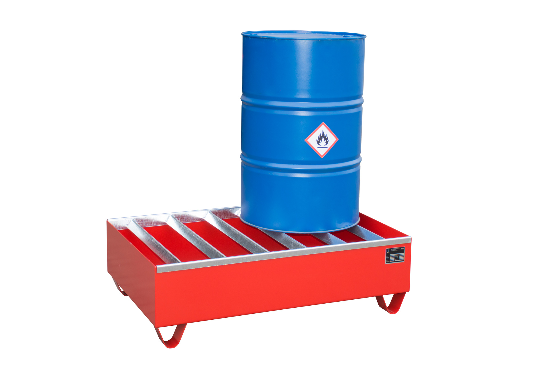 Profilwanne Typ PW RAL 3000 Feuerrot