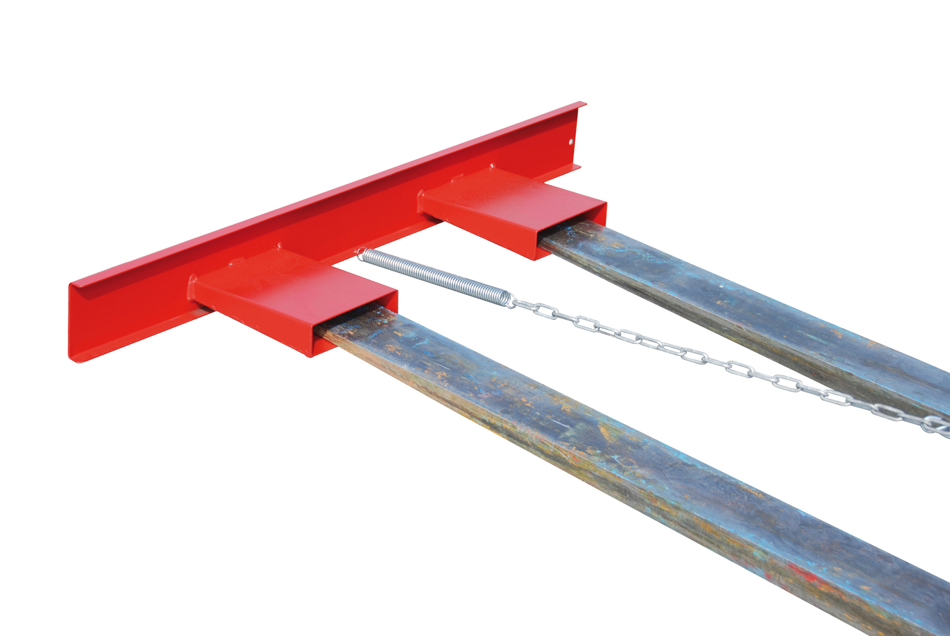 Gabelzinken-Schild Typ GZS RAL 3000 Feuerrot