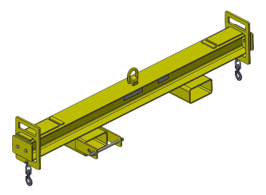Gabelstaplertraverse / Staplertraversen verstellbar