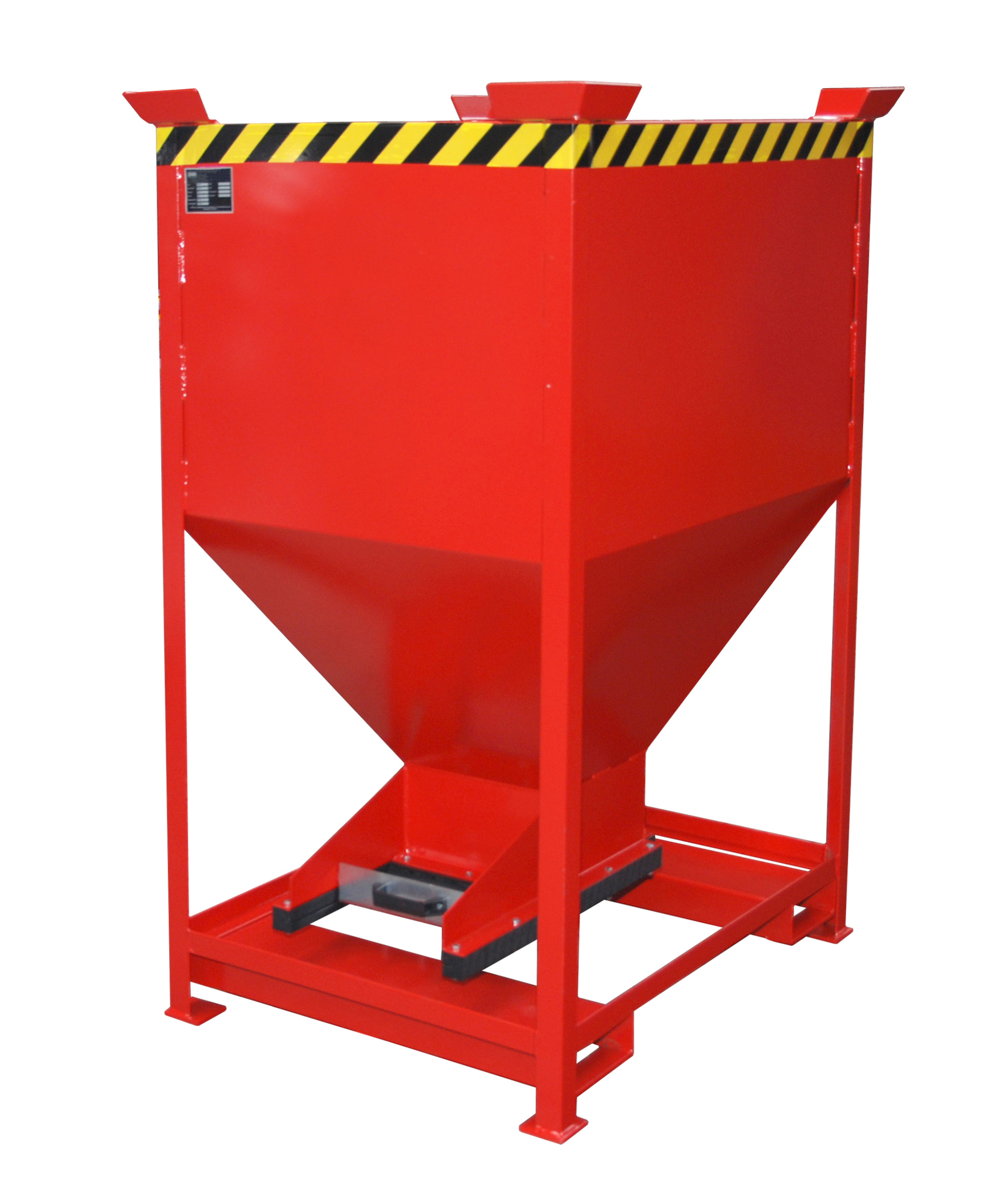 Silobehälter Typ SG-D RAL 3000 Feuerrot