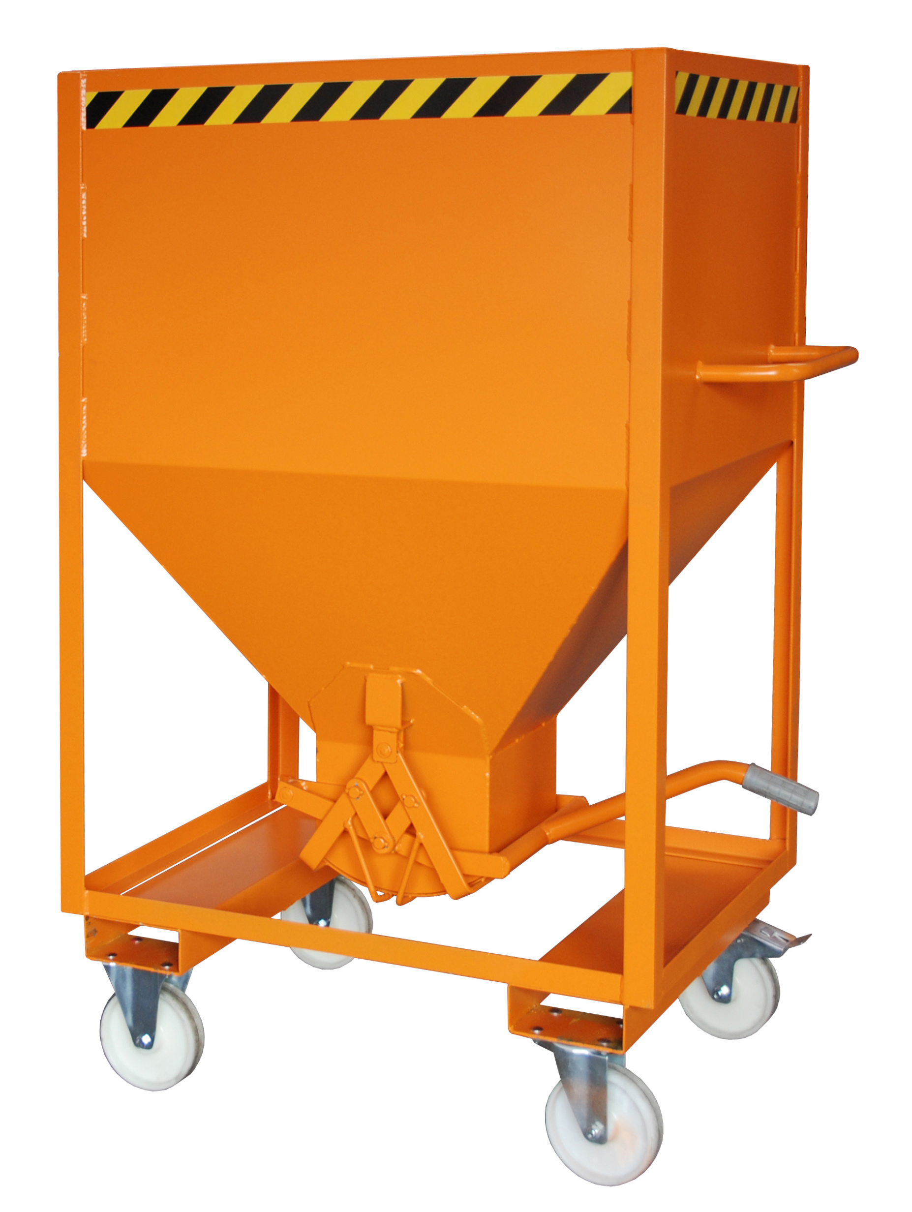 Silobehälter Typ SRE RAL 2000 Gelborange