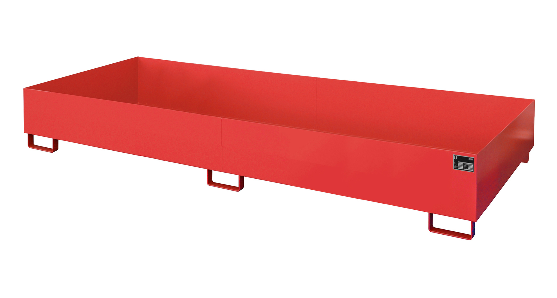 Regalwanne Typ RW RAL 3000 Feuerrot
