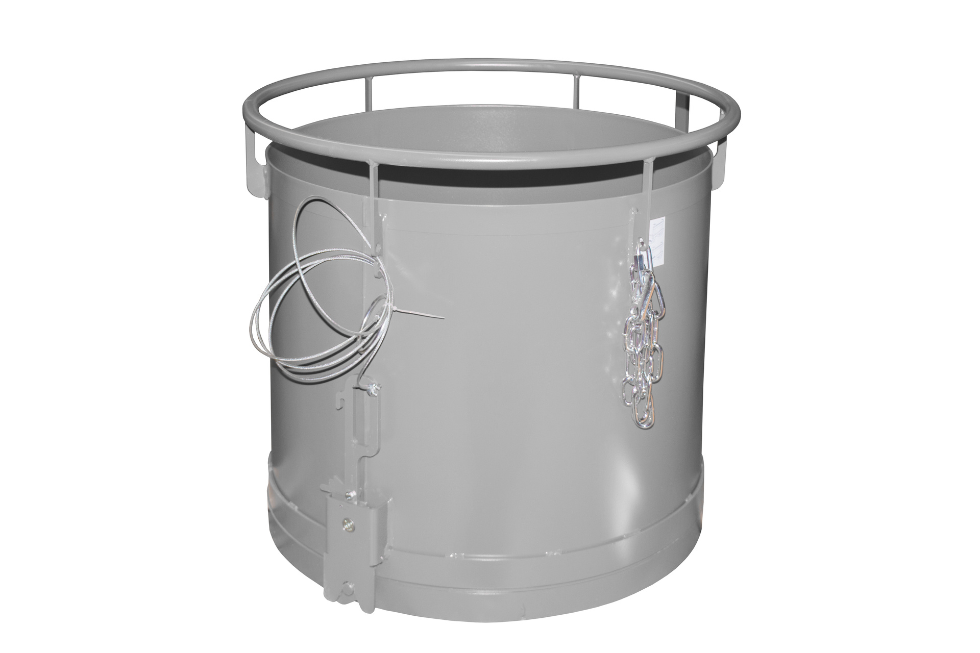 Rundbehälter Typ RB RAL 7005 Mausgrau