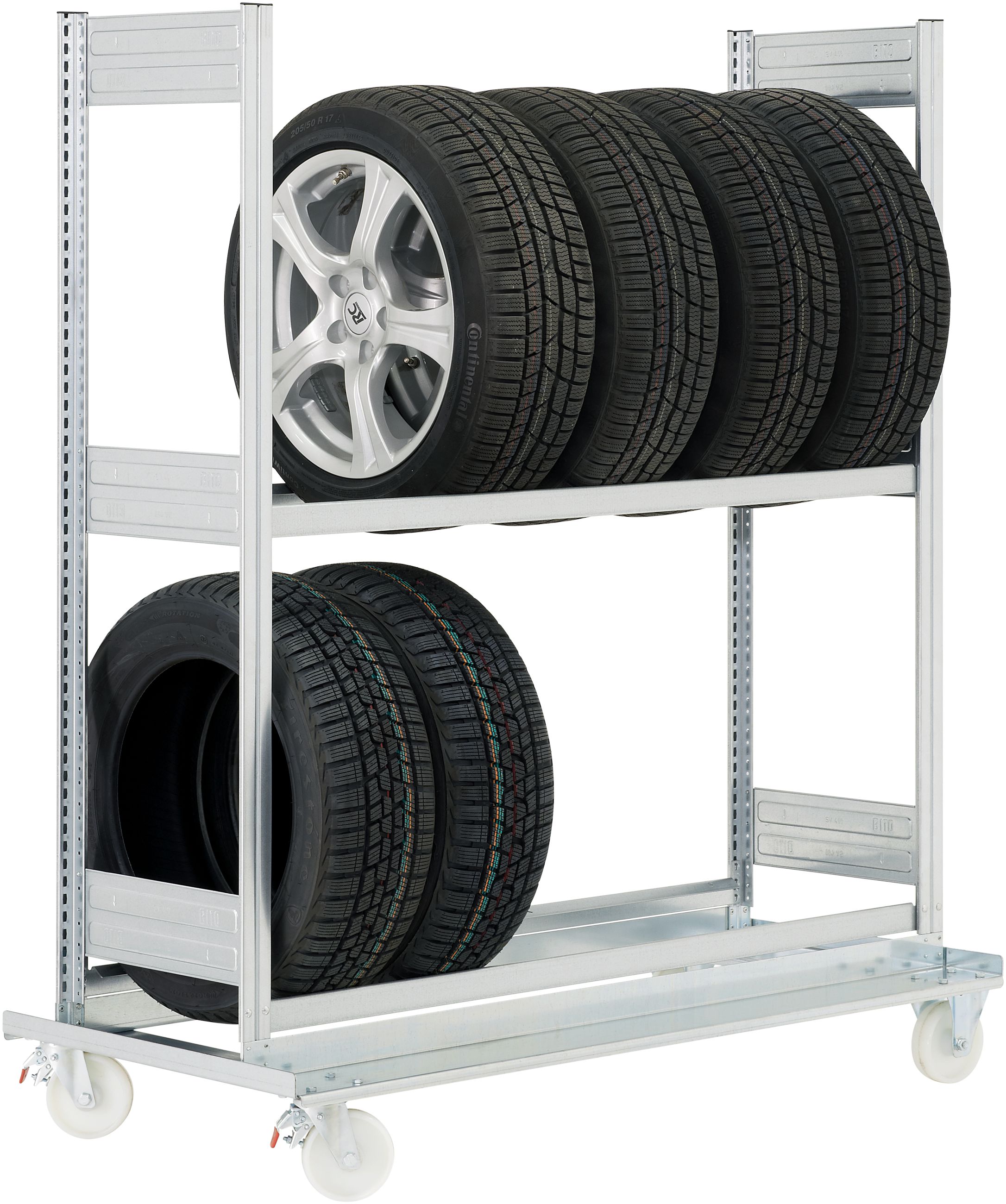 Reifenregale - Regalwagen