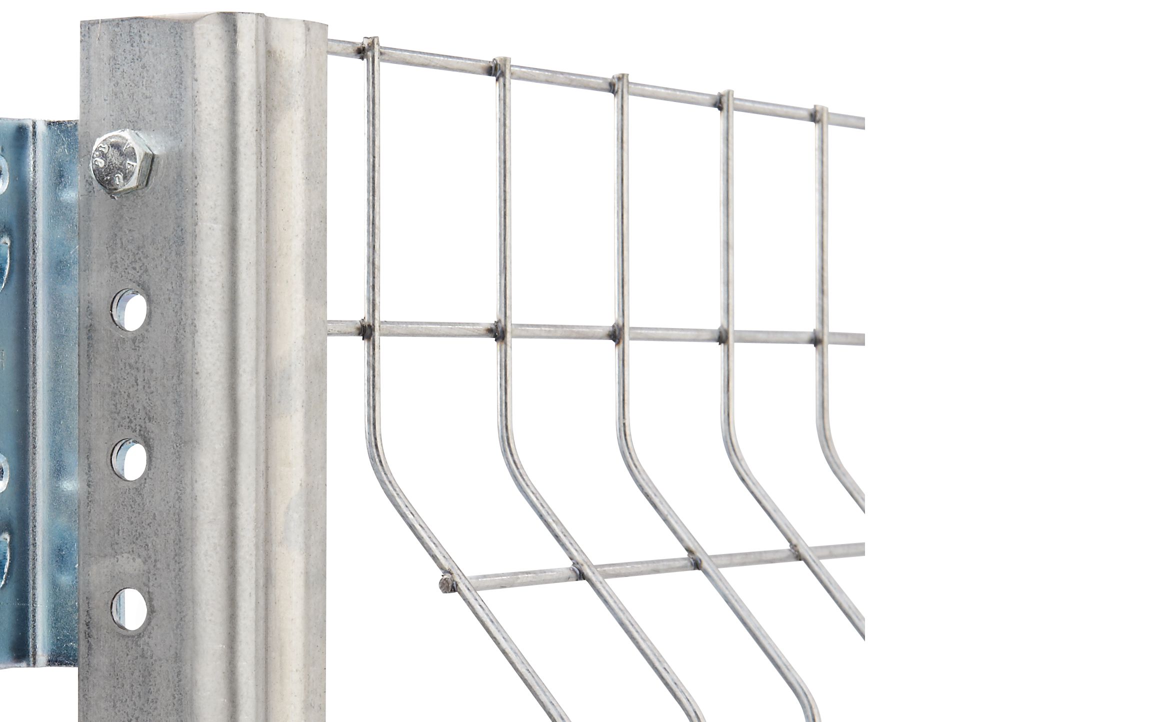 Halter für Herabfallsicherungen - für Weitspannregale, rechts