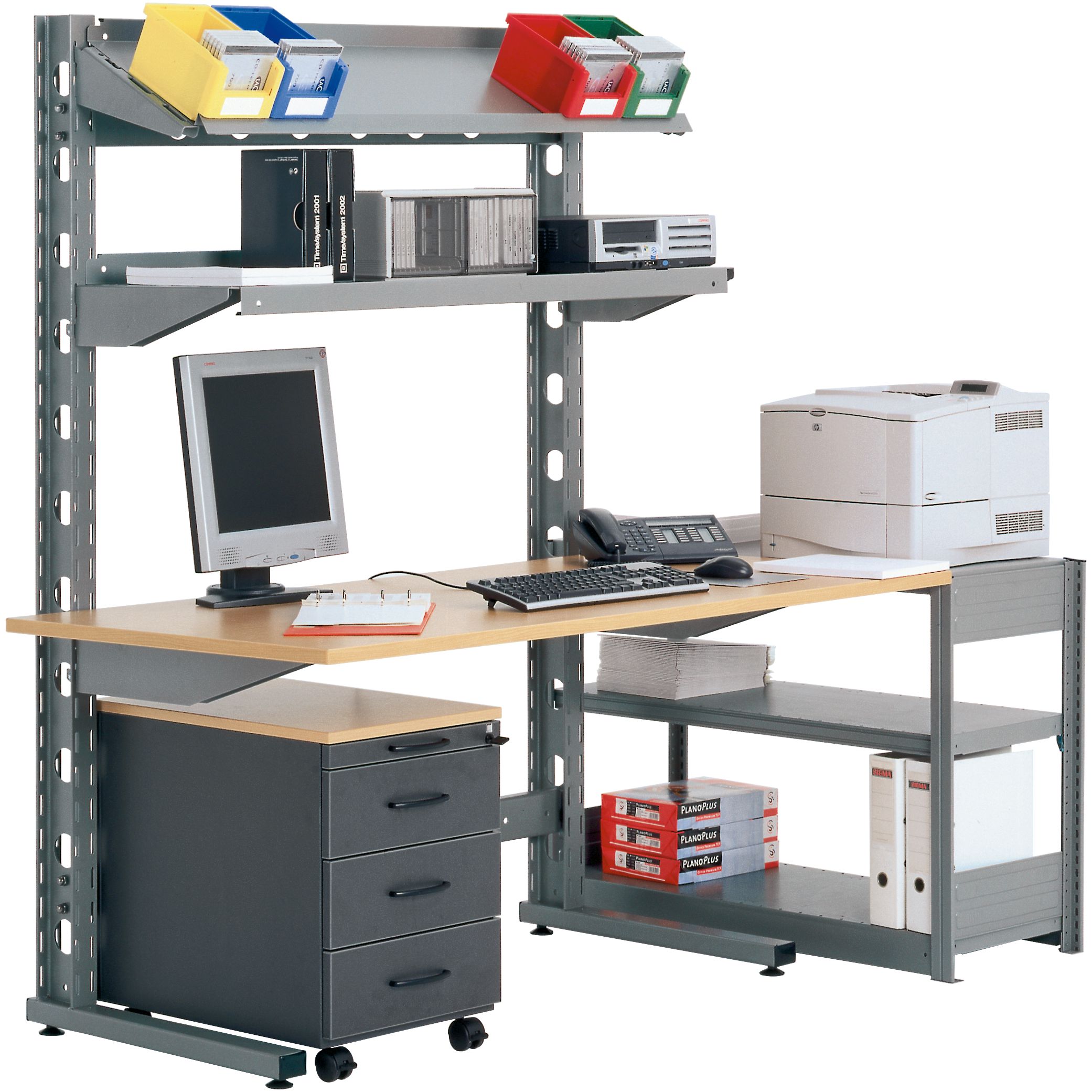 PC-Stationen - einseitige Nutzung