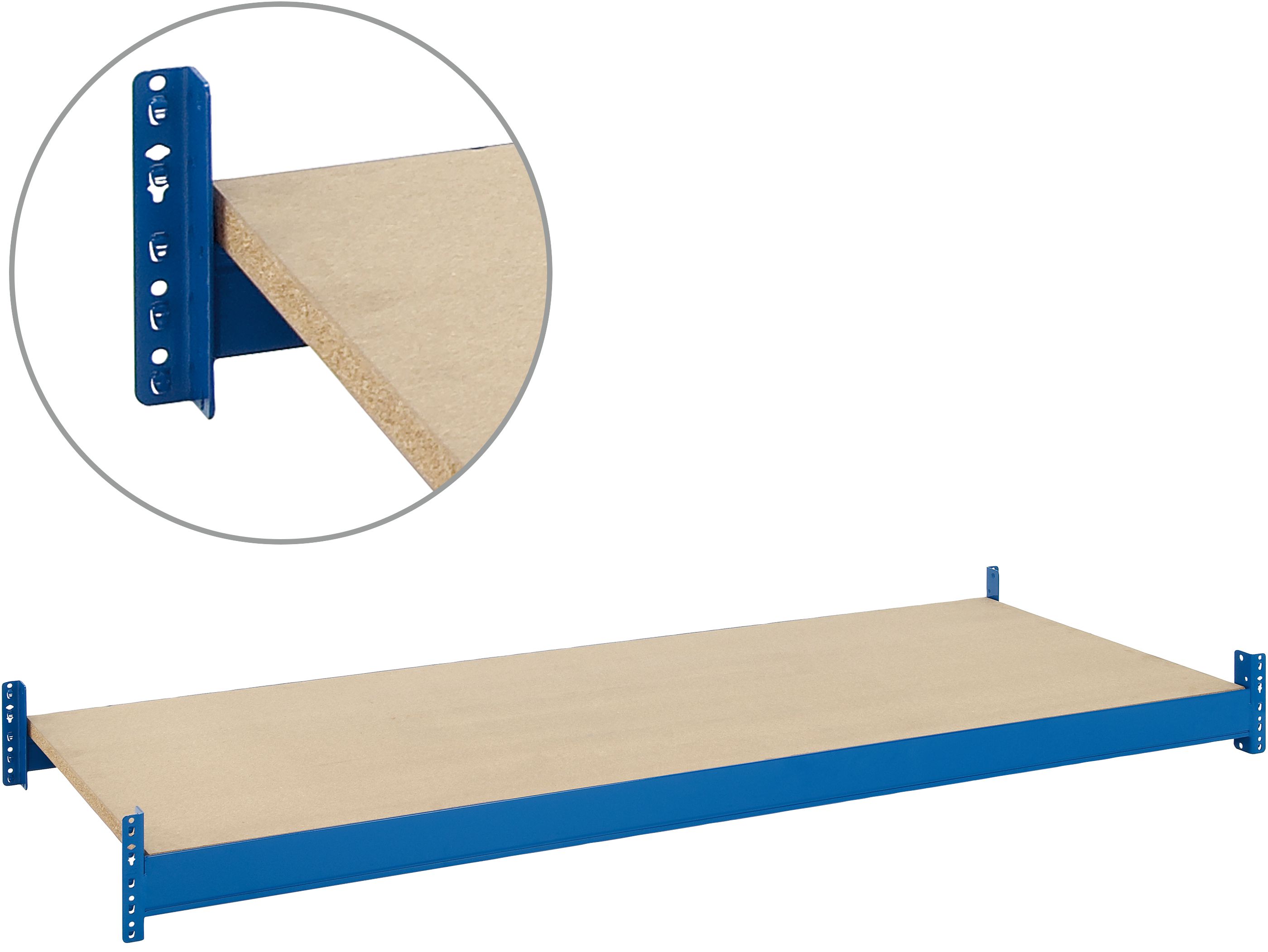 Komplette Fachebenen - mit Spanplattenböden