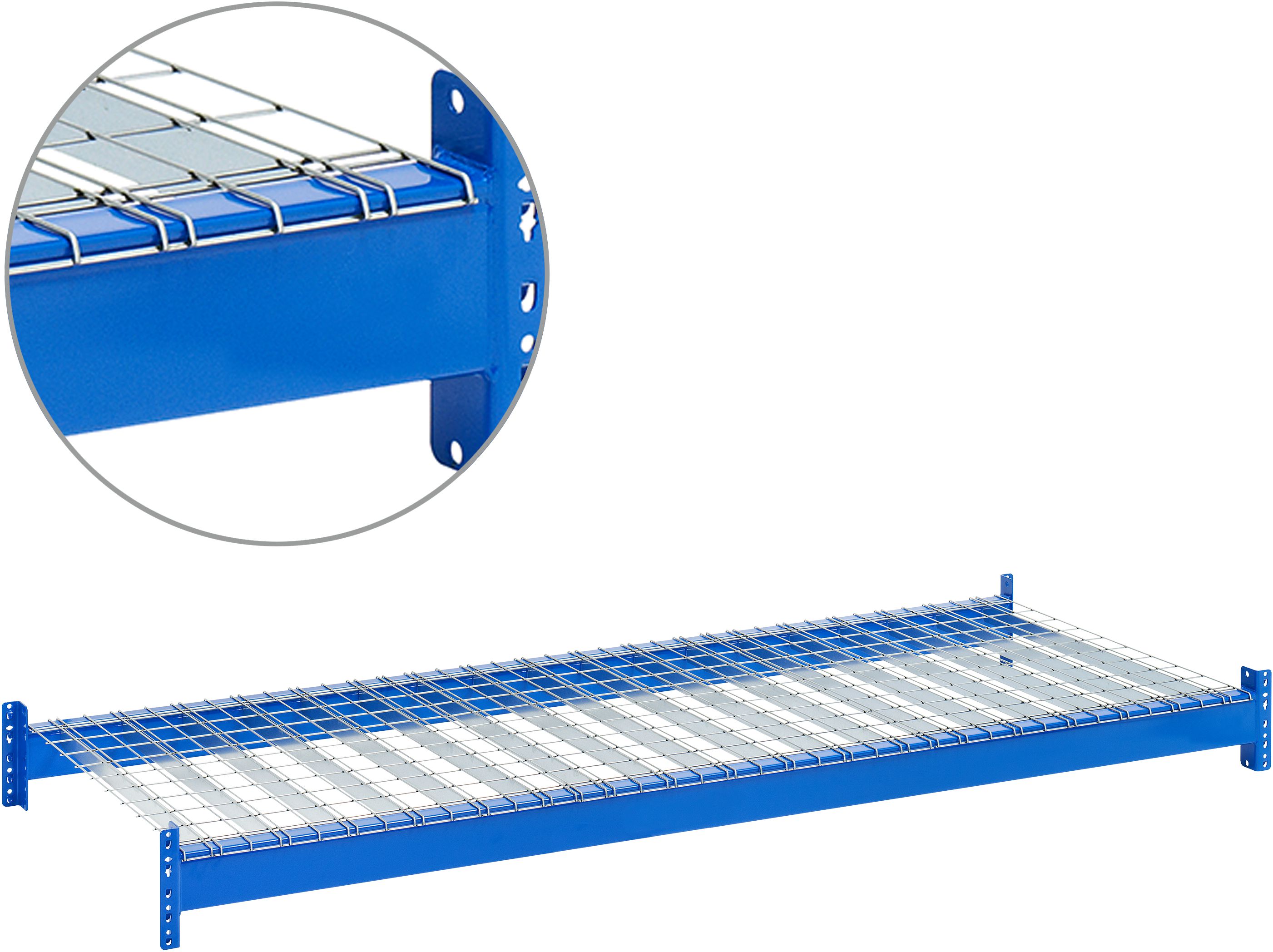 Auflageebenen für Längstraversen BITO-TwinTop®-Profil - Drahtgitter-Ebenen