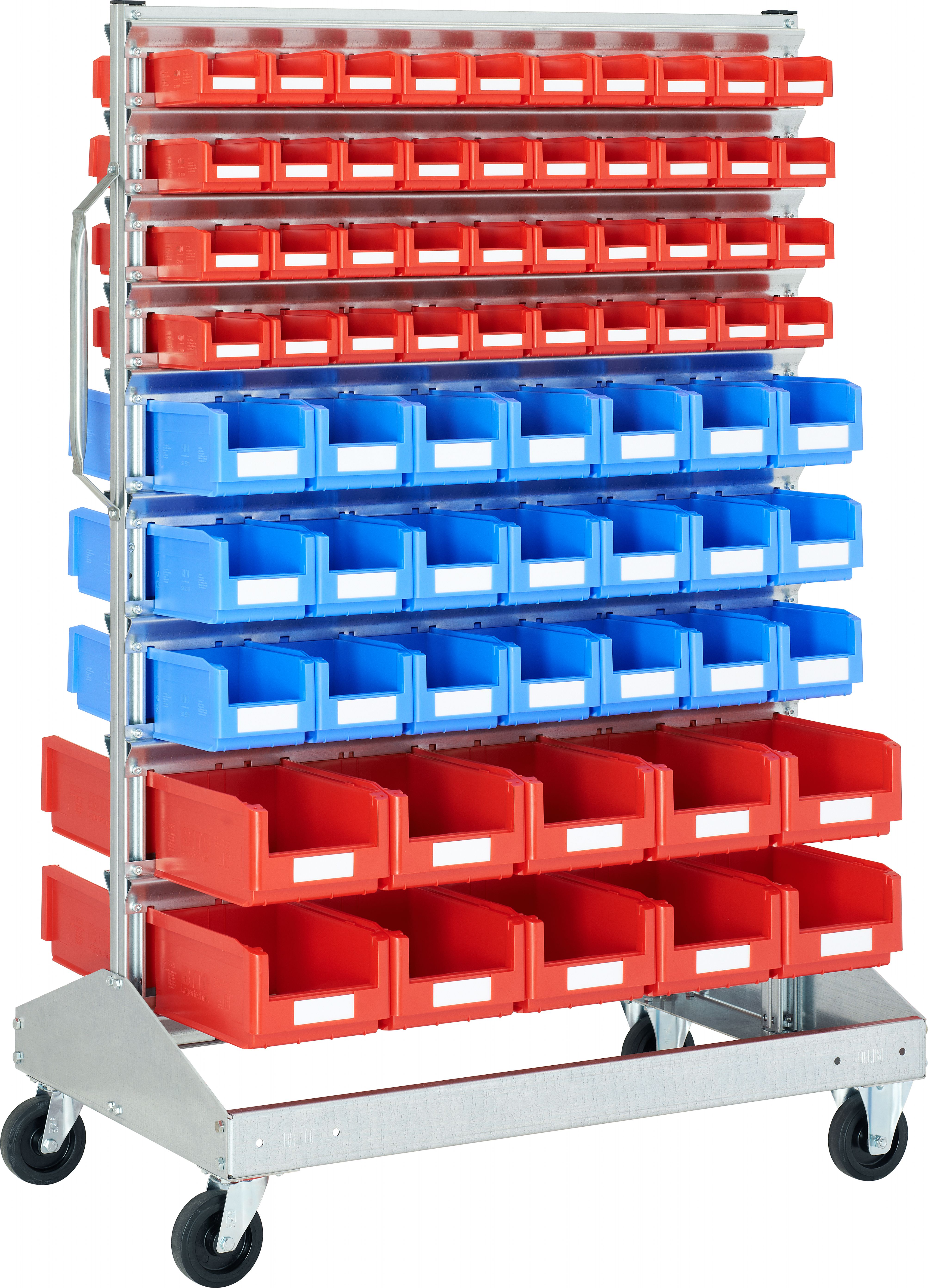 Sichtrollwagen - zweiseitige Nutzung