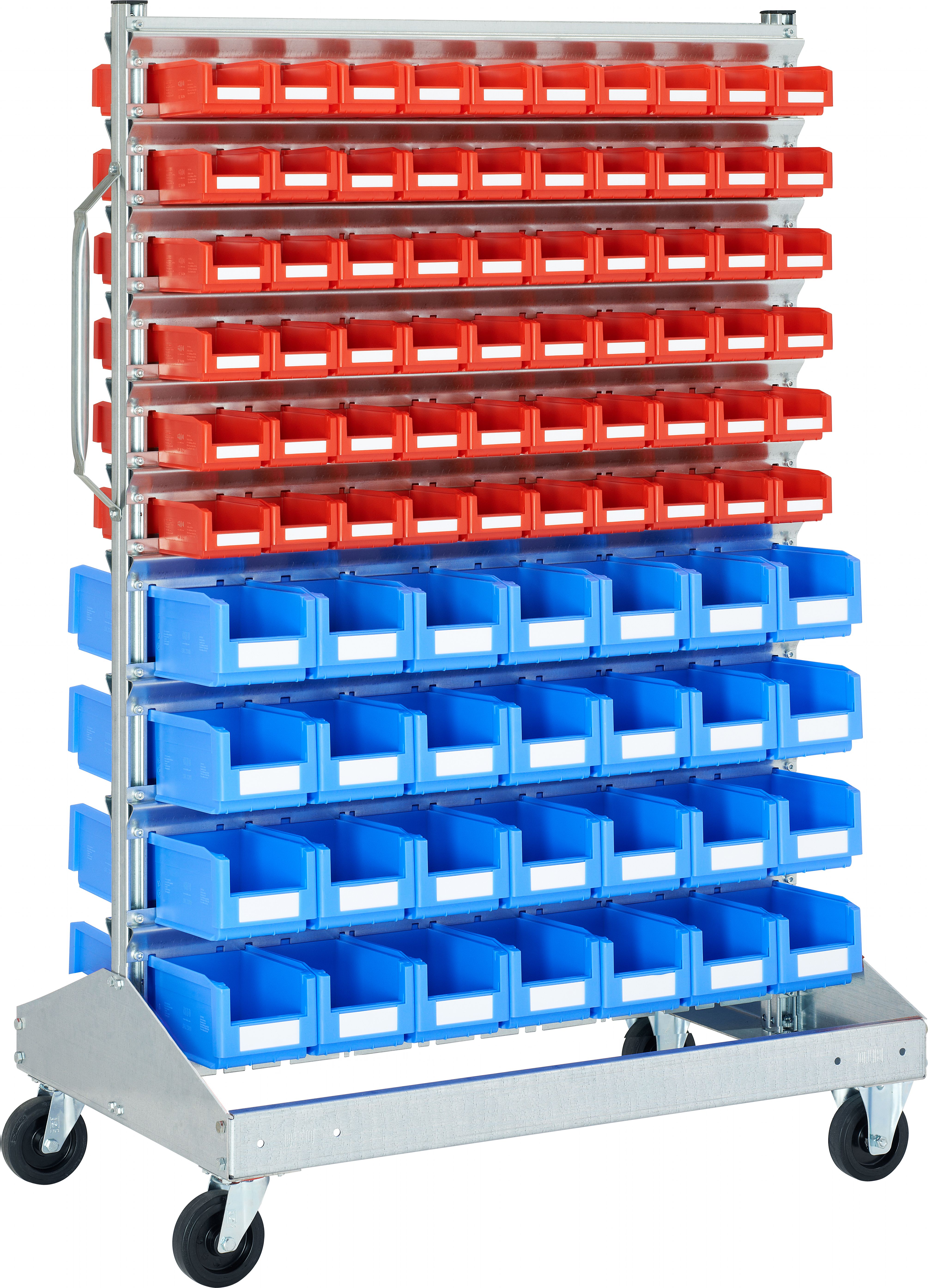 Sichtrollwagen - zweiseitige Nutzung