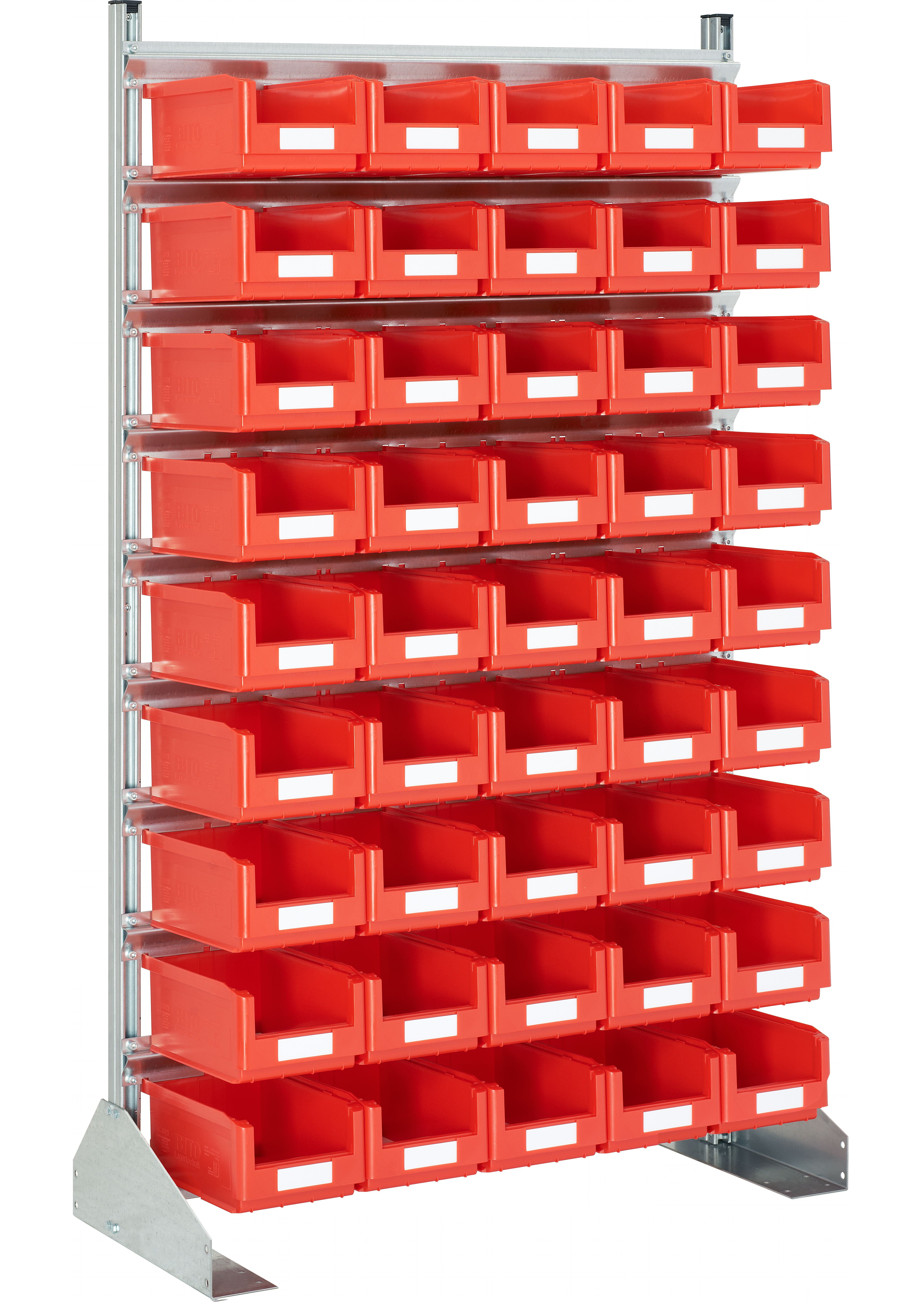 Ständerregale - einseitige Nutzung