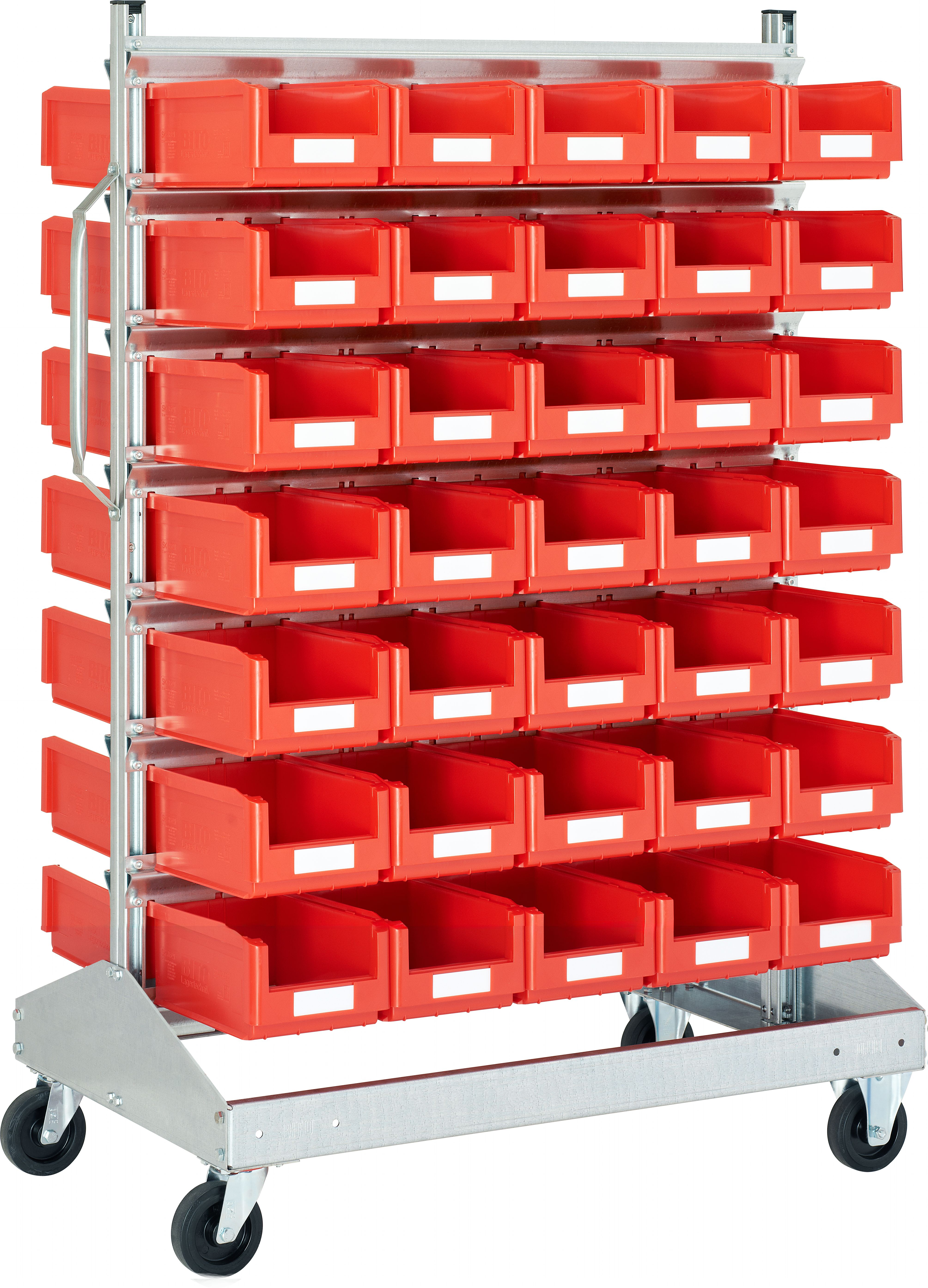 Sichtrollwagen - zweiseitige Nutzung