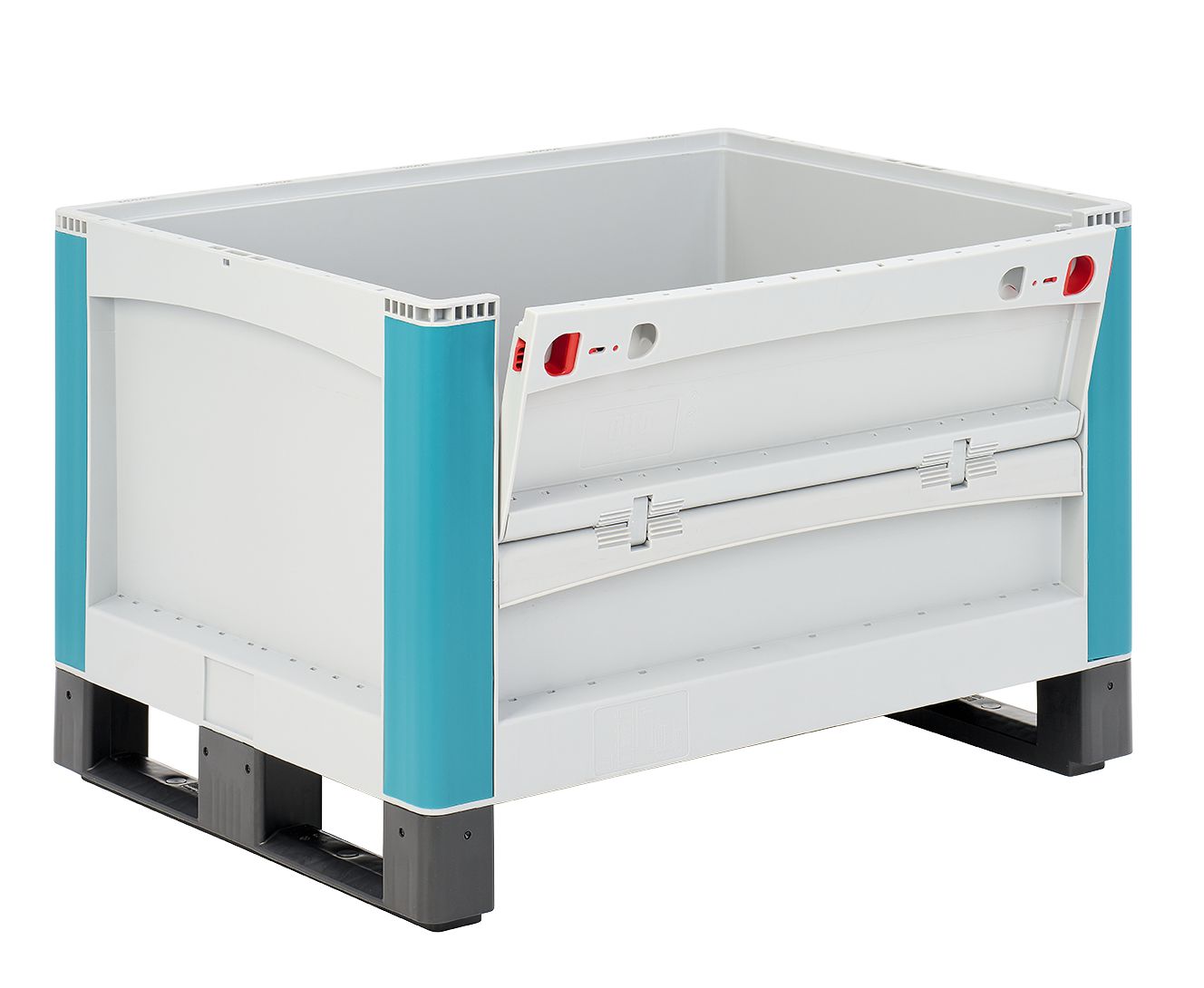 Schwerlastbehälter SL SLK86426K - mit längsseitiger Entnahmeklappe