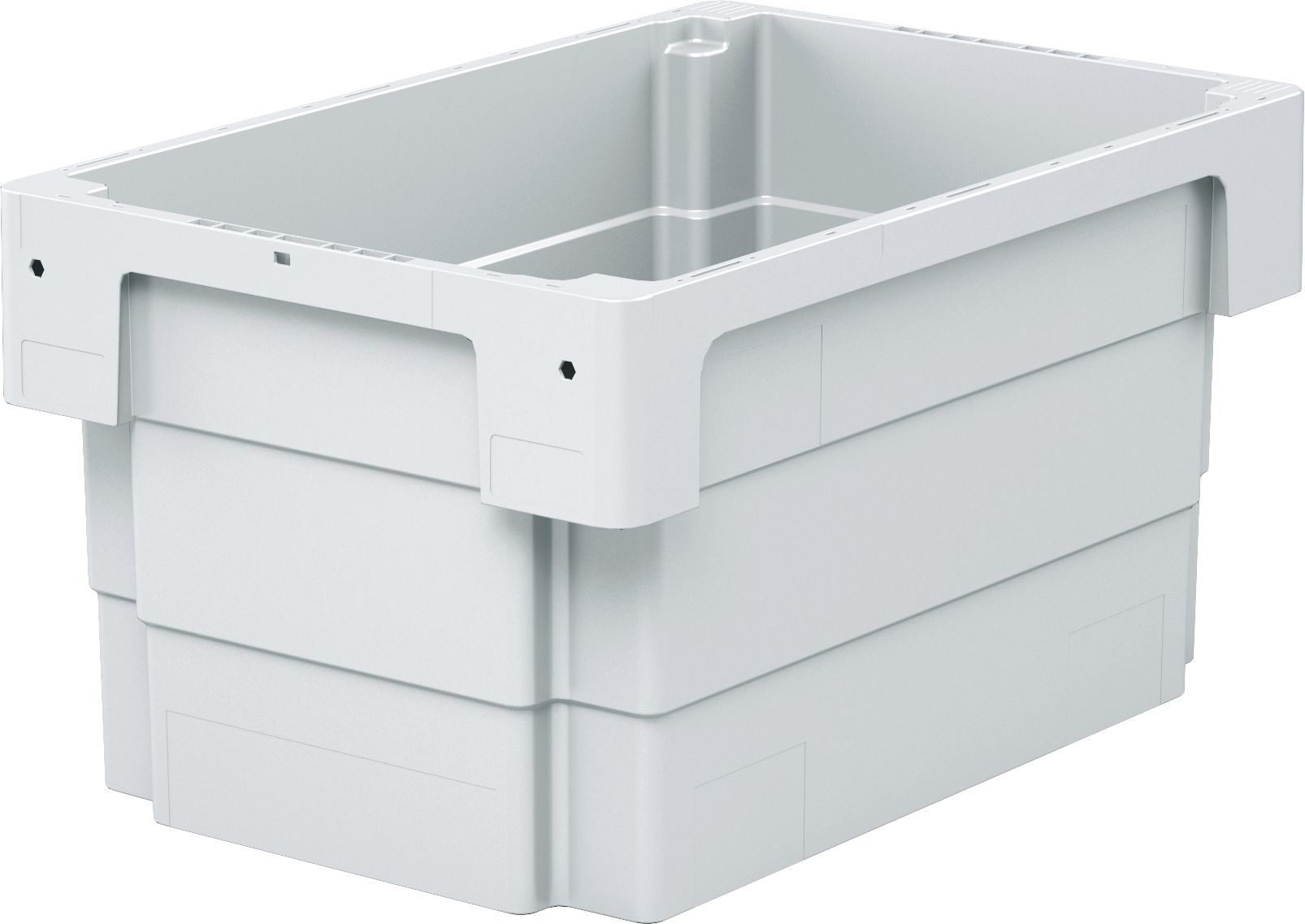 Drehstapelbehälter U-Turn DSB64321D - mit Unterfassgriffen und Doppelboden