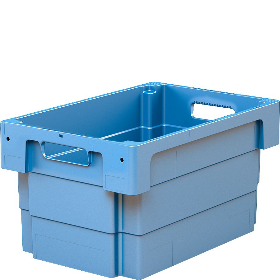 Drehstapelbehälter U-Turn DSB64321 - mit Durchfassgriffen