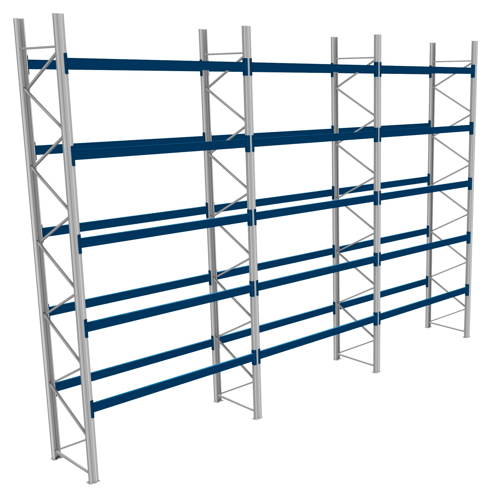 Palettenregale - 1000 kg Palettengewicht, Feldbreite 2700 mm