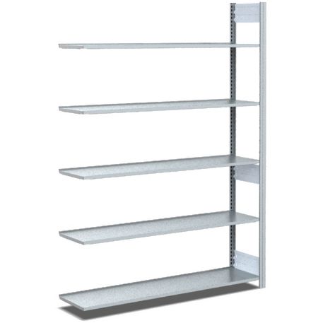 Archivregale - einseitige Nutzung, glanzverzinkte Ausführung