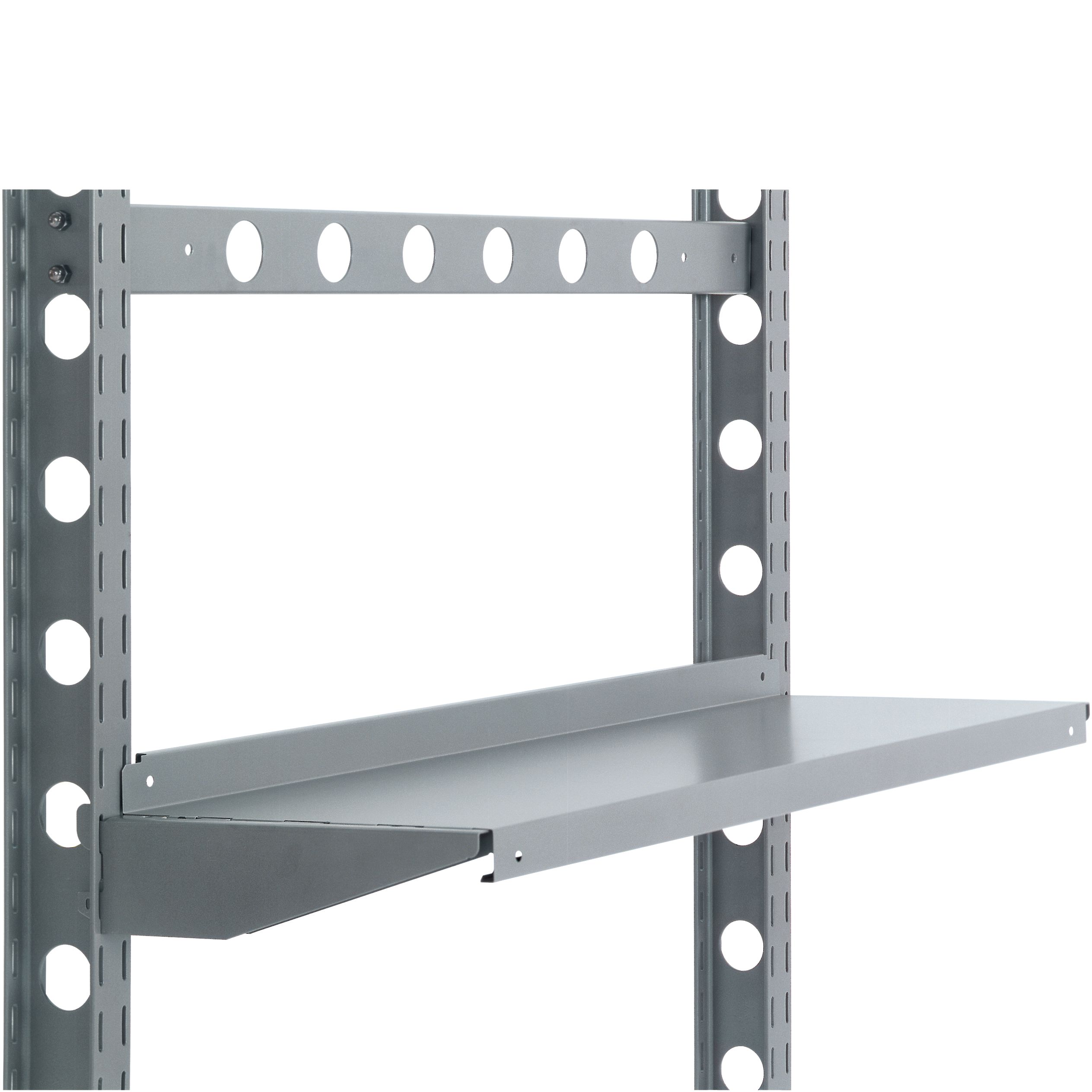 Ablageböden - aus Stahl, gerade Ausführung