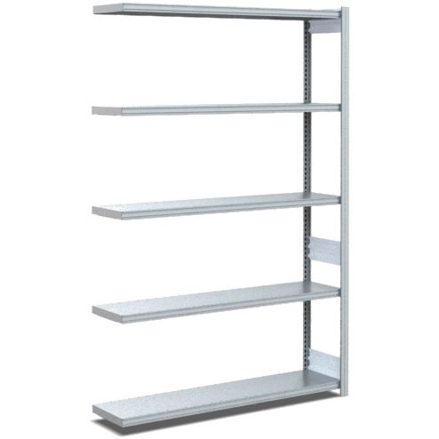 Fachbodenregale Typ EL - Fachlast 100 kg - glanzverzinkte Ausführung