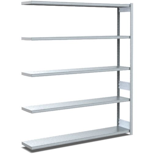 Fachbodenregale Typ EL - Fachlast 100 kg - glanzverzinkte Ausführung