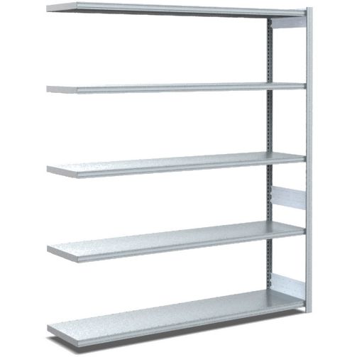 Fachbodenregale Typ EL - Fachlast 100 kg - glanzverzinkte Ausführung