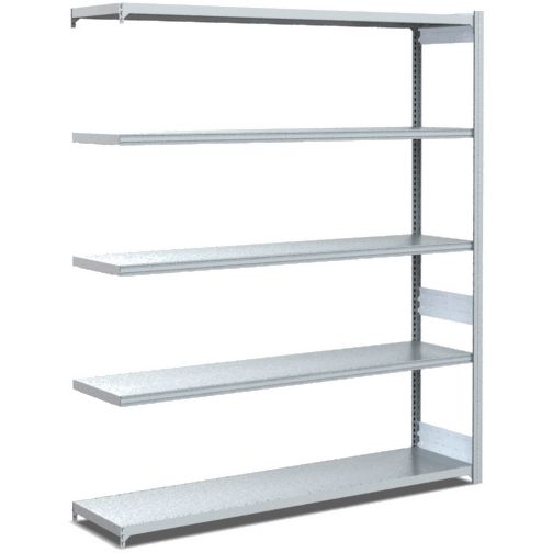 Fachbodenregale Typ M - Fachlast 200 kg - glanzverzinkte Ausführung