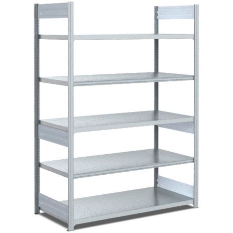 Archivregale - zweiseitige Nutzung, glanzverzinkte Ausführung