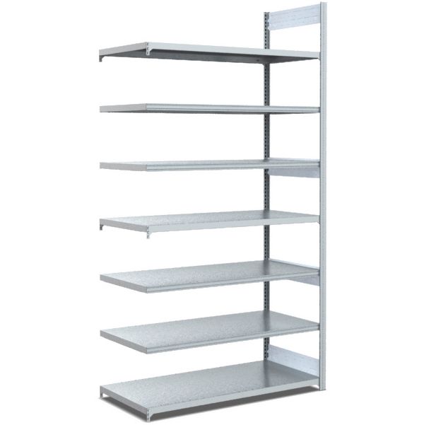 Archivregale - zweiseitige Nutzung, glanzverzinkte Ausführung