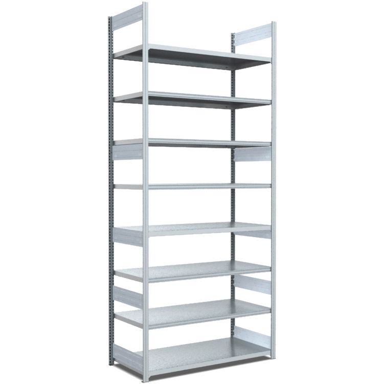 Archivregale - zweiseitige Nutzung, glanzverzinkte Ausführung