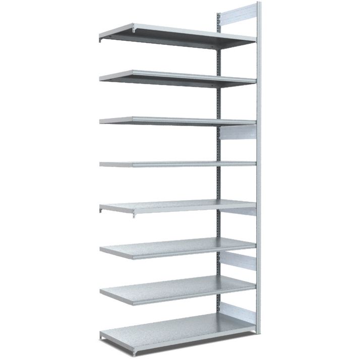 Archivregale - zweiseitige Nutzung, glanzverzinkte Ausführung