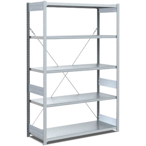 Fachbodenregale Typ S - Fachlast 300 kg - glanzverzinkte Ausführung