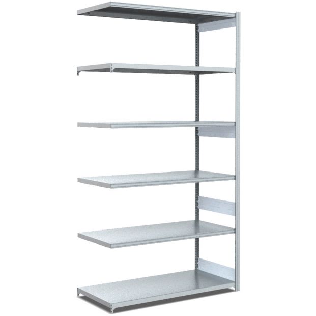 Fachbodenregale Typ S - Fachlast 300 kg - glanzverzinkte Ausführung