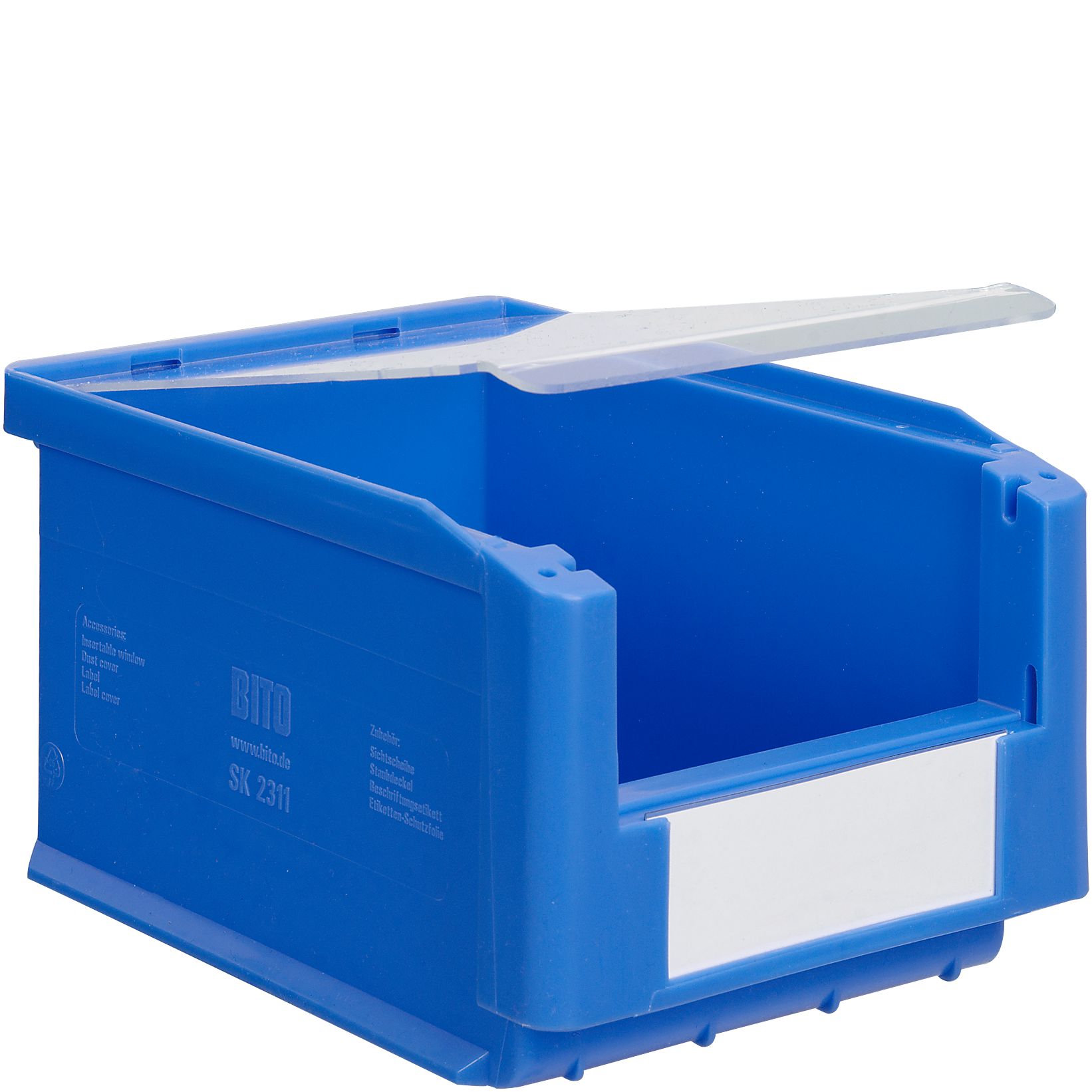 Staubdeckel SD2311 - für Sichtlagerkästen SK (VE 10 Stk.)