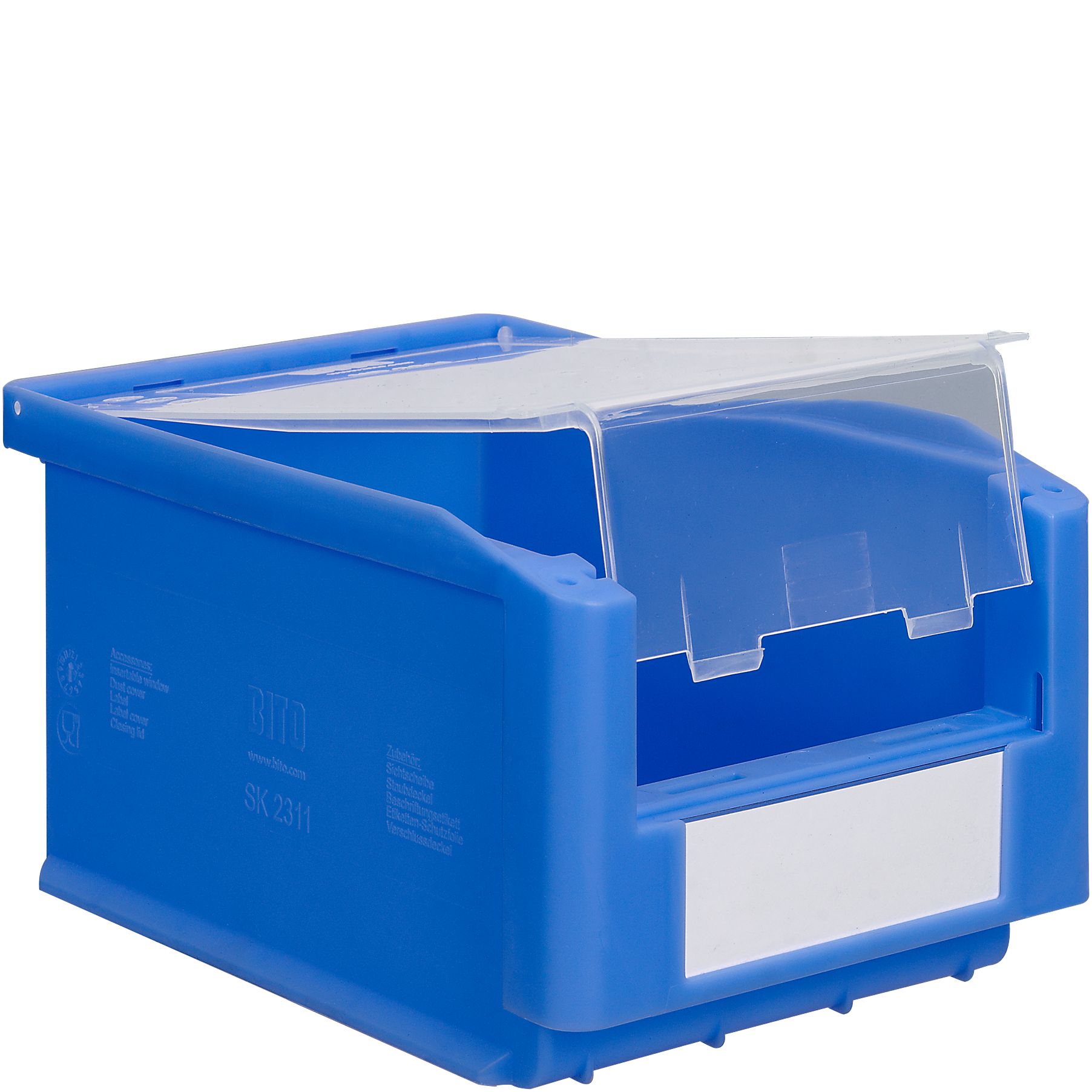 Verschlussdeckel VD1095 - für Sichtlagerkästen SK (VE 10 Stk.)