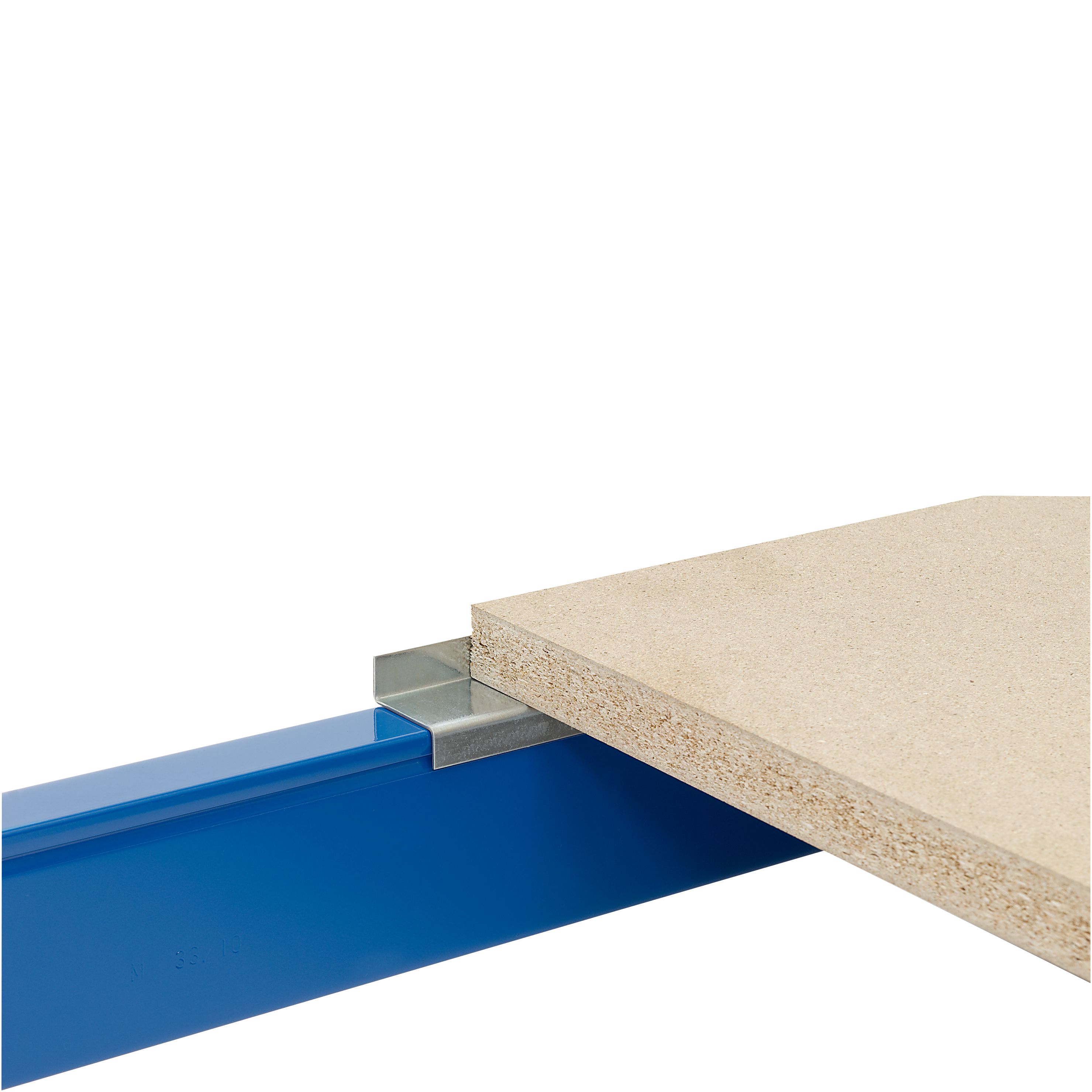 Spanplattenböden - Spanplattenböden mit 4 Arretierungswinkeln