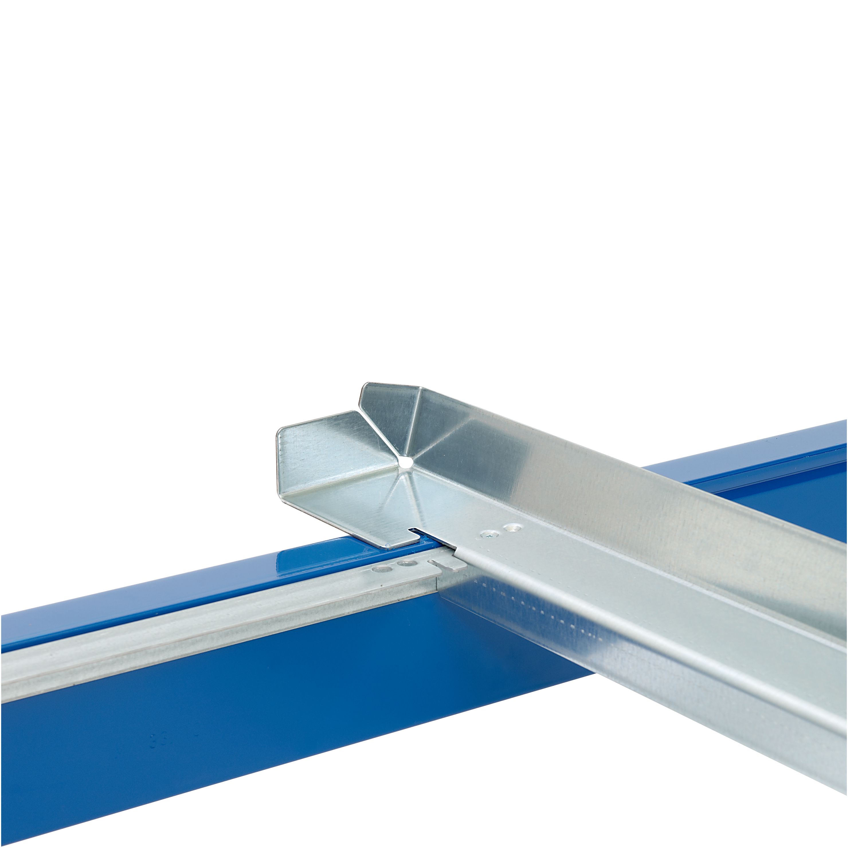 Tiefenauflagerahmen - mit Durchschubsicherung, unmontiert