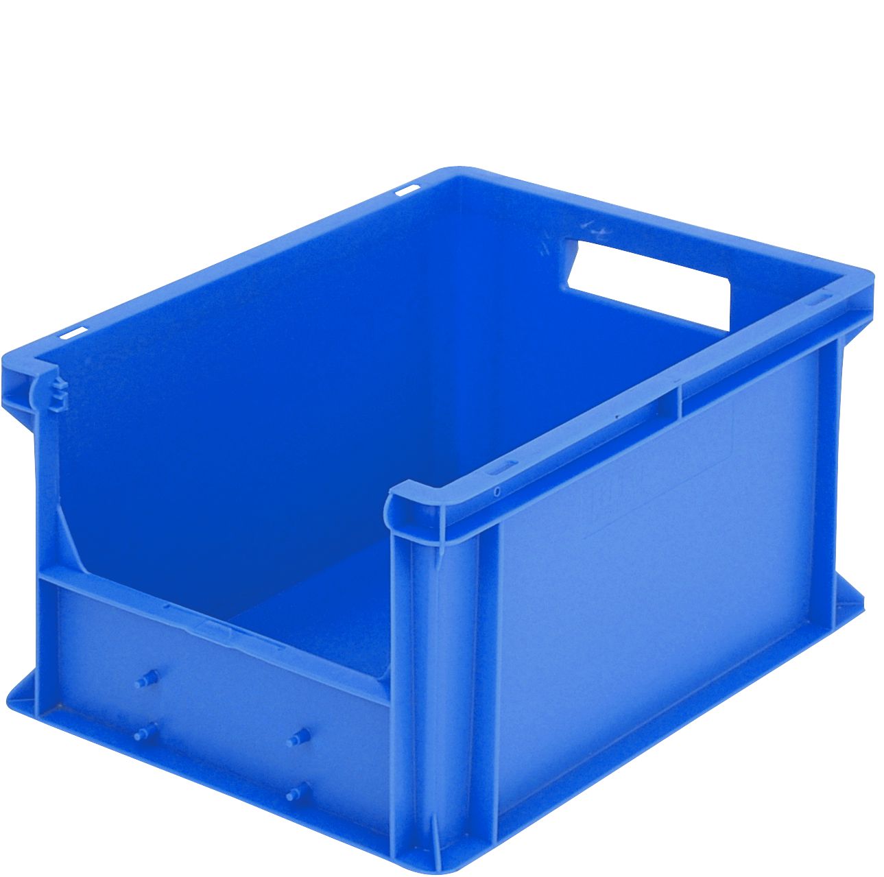 Eurostapelbehälter BN BN4324 - mit stirnseitiger Sicht-/Entnahmeöffnung