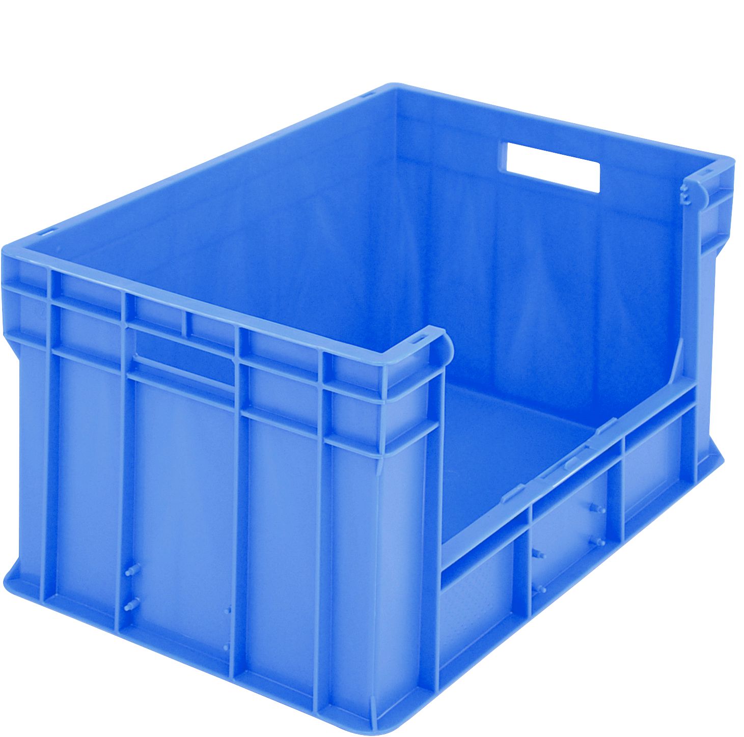 Eurostapelbehälter BN BN6436 - mit längsseitiger Sicht-/Entnahmeöffnung