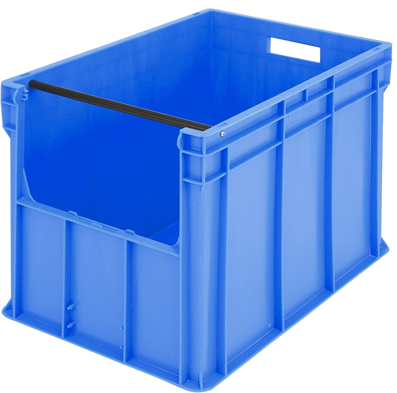 Eurostapelbehälter BN BN6444 - mit stirnseitiger Sicht-/Entnahmeöffnung