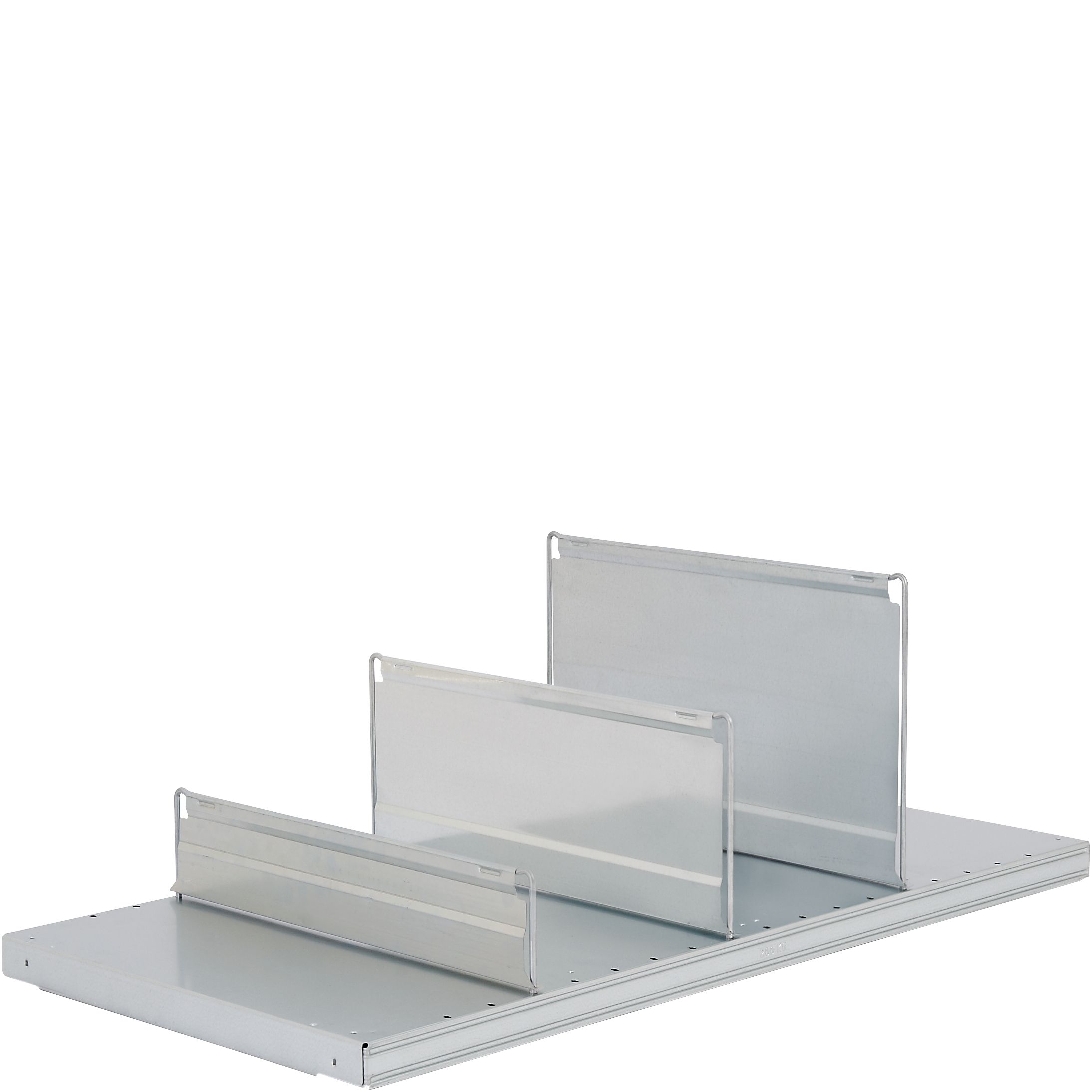 Fachtrennbleche - zum Einstecken, für Fachböden Höhe 40 mm