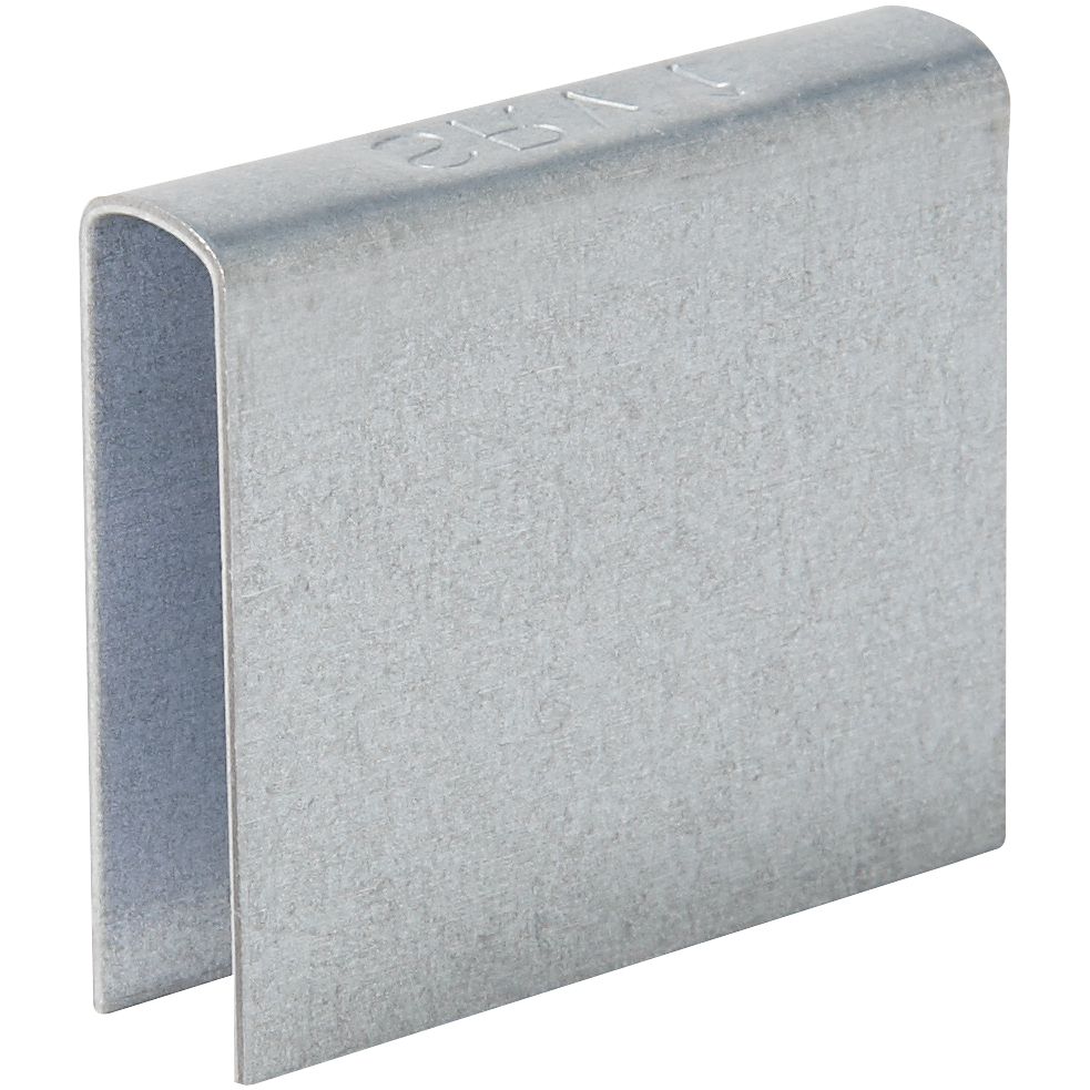 Regalverbinder für Doppelregale - glanzverzinkt