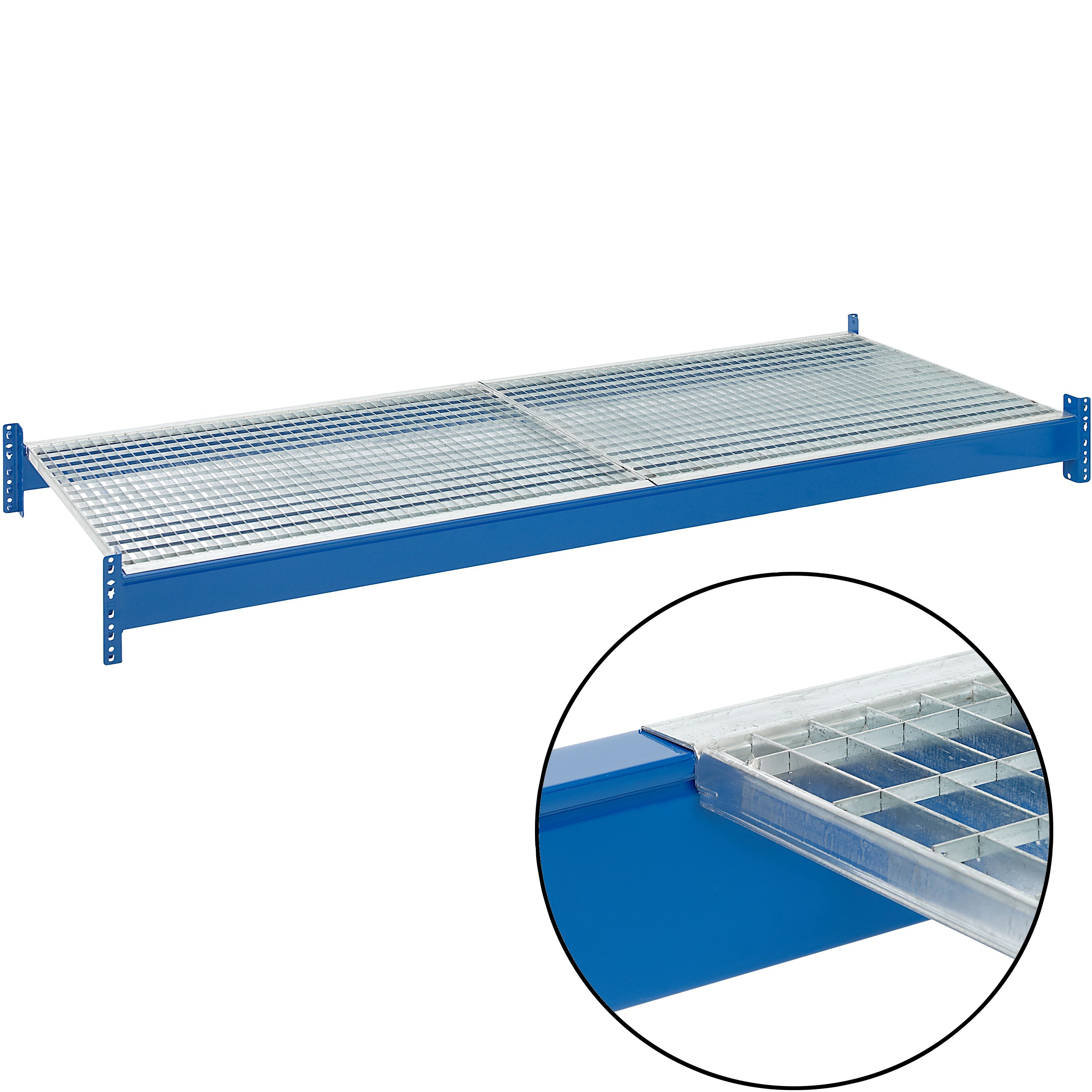 Auflageebenen für Längstraversen BITO-TwinTop®-Profil - Gitterrost-Ebenen, 2-teilig