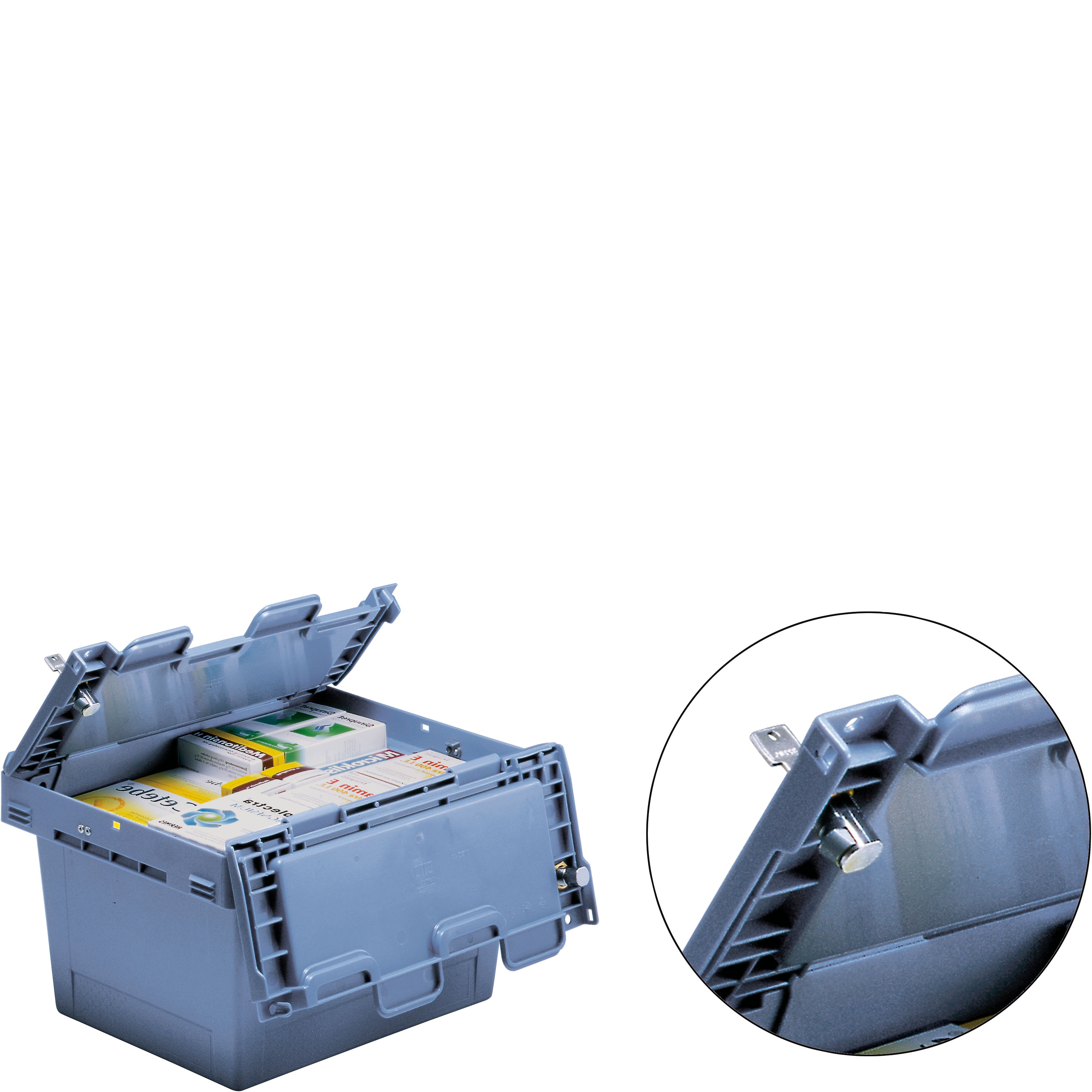 Mehrwegbehälter MB MBD64321BS1 - mit Schließsystem