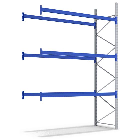 Palettenregal-Anbaufeld - 600 kg Palettengewicht, Feldbreite 2700 mm