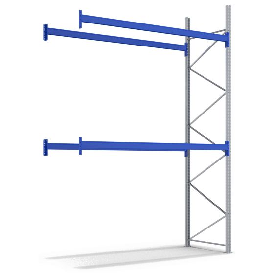 Palettenregal-Anbaufeld - 1000 kg Palettengewicht, Feldbreite 2700 mm