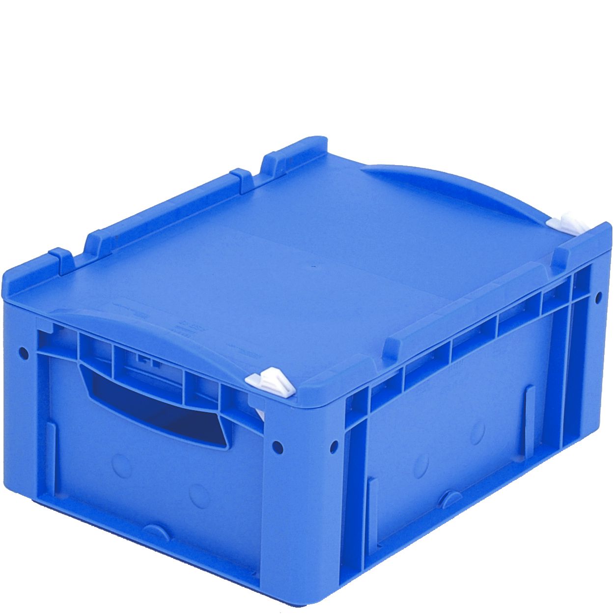 Eurostapelbehälter XL XL43171ASDV - mit einteiligem Klappdeckel und Schnappverschluss
